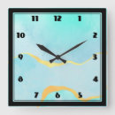 Buscar ondulado relojes de pared Elegante