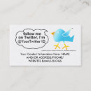 Buscar el blogging tarjetas de visita Negocio