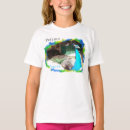 Buscar plumas azules camisetas Para ella