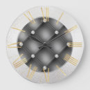 Buscar hoja oro de relojes de pared Rosa del oro