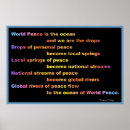 Buscar paz global posters Mundo