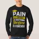 Buscar el dolor es temporal camisetas Fd