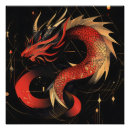 Buscar dragón rojo arte Chino