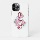 Buscar notas musicales iphone fundas Clef