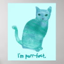 Buscar gato abstracto posters Azul