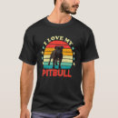 Buscar amo mi pitbull camisetas Vintage