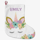Buscar unicornios calcetines navideños Para ella
