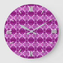 Buscar berenjena relojes de pared Ciruela