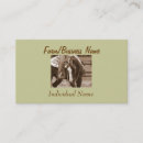 Buscar granja del caballo tarjetas de visita Occidental