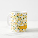 Buscar flor amarilla tazas Amarillo