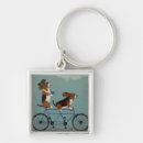 Buscar tandem llaveros Perros en bicicleta