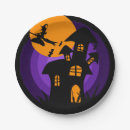 Buscar halloween papel platos Temible