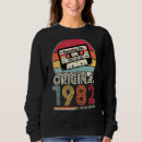 Buscar 1982 sudaderas Cumpleaños