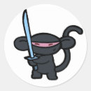 Buscar ninja negro pegatinas Adorable