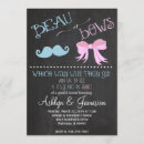 Buscar mustache invitaciones Ducha