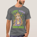 Buscar amo los aguacates camisetas Nutrición