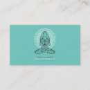 Buscar mediación tarjetas de visita Instructor de yoga