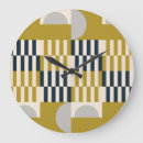 Buscar geométrico abstracto relojes de pared Cuadrado