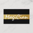 Buscar magician tarjetas de visita Magia
