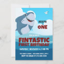 Buscar tiburones invitaciones Niños