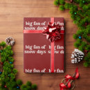 Buscar nieve papel de regalo Temporada de invierno