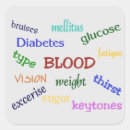 Buscar diabetes pegatinas Azúcar