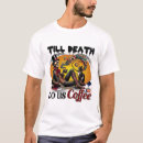 Buscar gato muerto camisetas Café