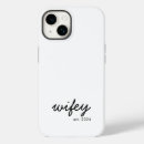Buscar wifey iphone fundas Recién casados