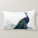 Buscar azul de pavo real cojines Para ella