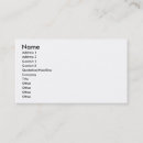 Buscar inmóvil tarjetas de visita Elegante