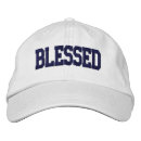 Buscar bendiciones gorras Bendecido