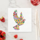 Buscar paloma de la paz servilletas Pájaro