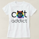 Buscar gato de ojos azules camisetas Ilustracion