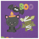 Buscar gato divertido telas Halloween