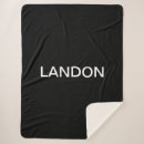 Buscar blanco y negro mantas Para él