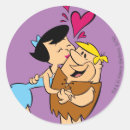 Buscar flintstones pegatinas Dibujo animado retro