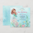 Buscar fiesta de la sirena invitaciones Verano
