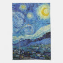 Buscar paisajes paños de cocina Van gogh
