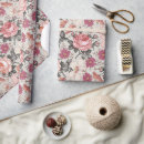 Buscar vintage floral papel de regalo Moderno