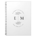 Buscar boda elegante cuadernos Monograma