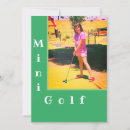 Buscar mini golf invitaciones Putt putt
