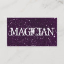 Buscar magician tarjetas de visita Truco
