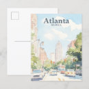 Buscar atlanta georgia postales Ilustracion
