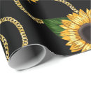 Buscar girasol amarillo papel de regalo Girasoles amarillos