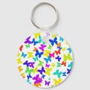 Buscar mariposa brillante llaveros Patrón