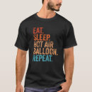 Buscar hot air balloon camisetas Divertido