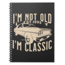 Buscar coches clásicos cuadernos Para él