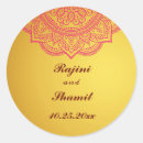 Buscar paisley pegatinas Oro