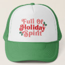 Buscar alegre del navidad gorras Espíritu festivo