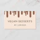 Buscar choc tarjetas de visita Postre